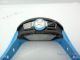Swiss Grade 1 Richard Mille RM 70-01 Carbon Case Blue Rubber Strap Watch (4)_th.jpg